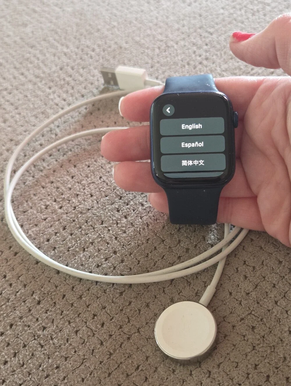 Apple Watch Series 6 44mm aluminum and ceramic case ion-x glass GPS LTE WR-50M